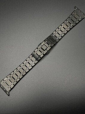 Apple Style AP Replacement Steel Bracelet (Black)